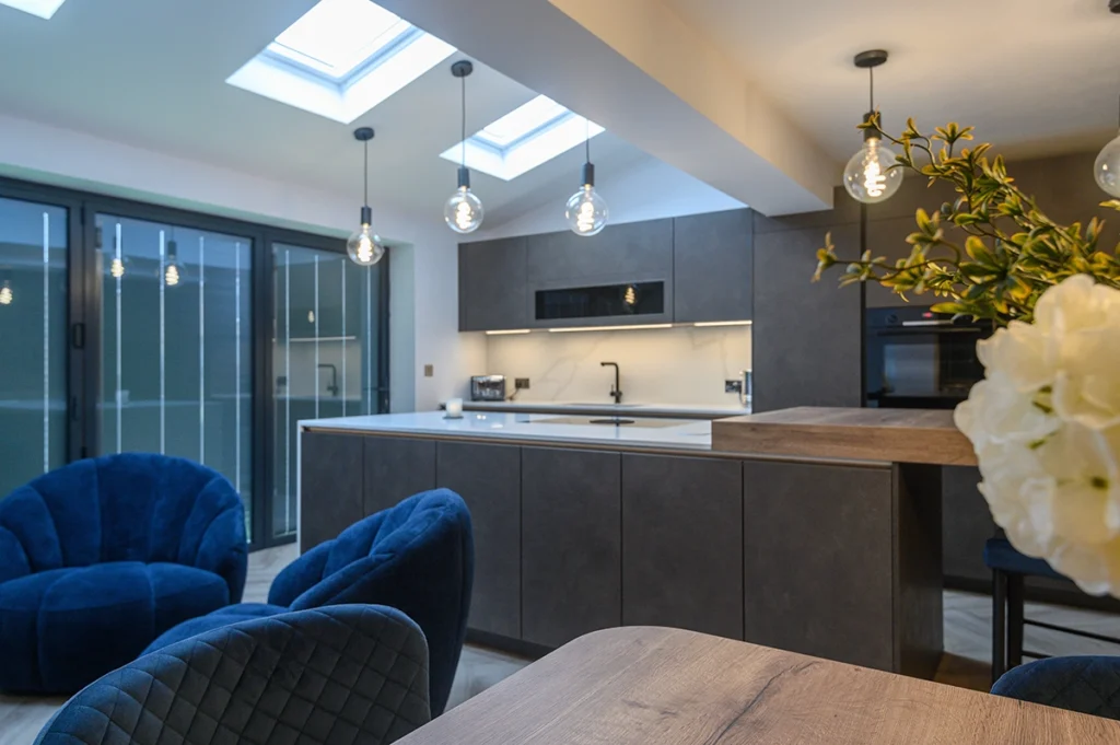 German Kitchen in Slate Grey