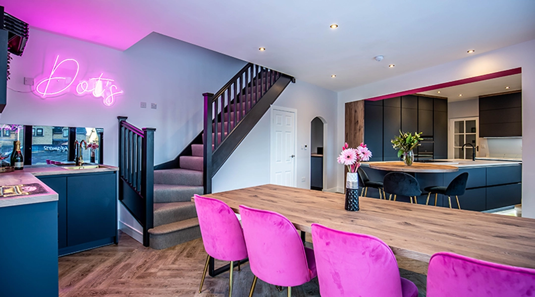 Pink Kitchens